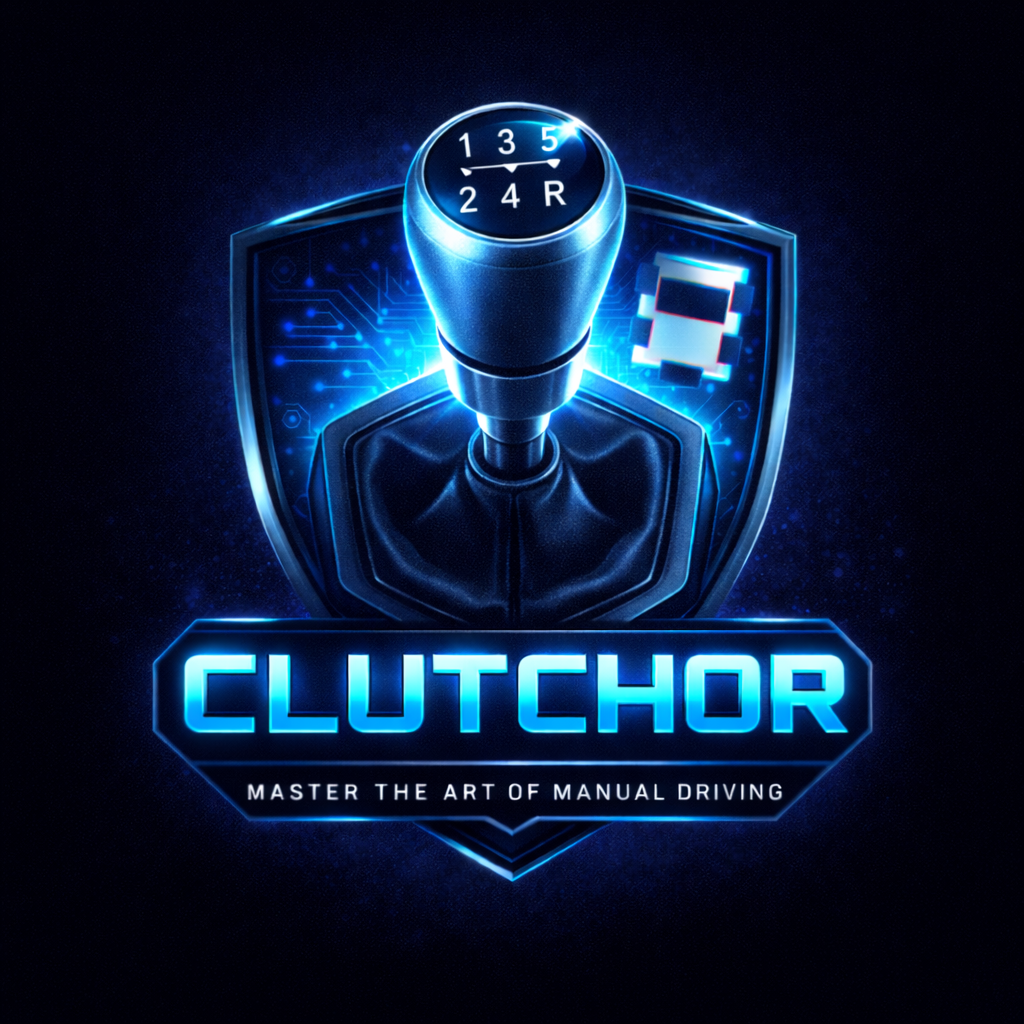 Clutchor Manual Driving Simulator logo