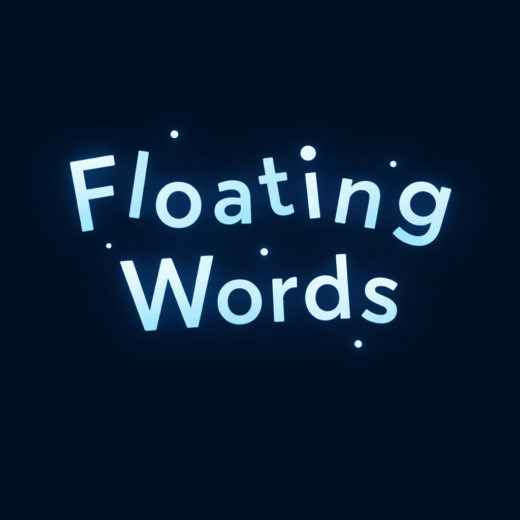 Floating Words Game logo