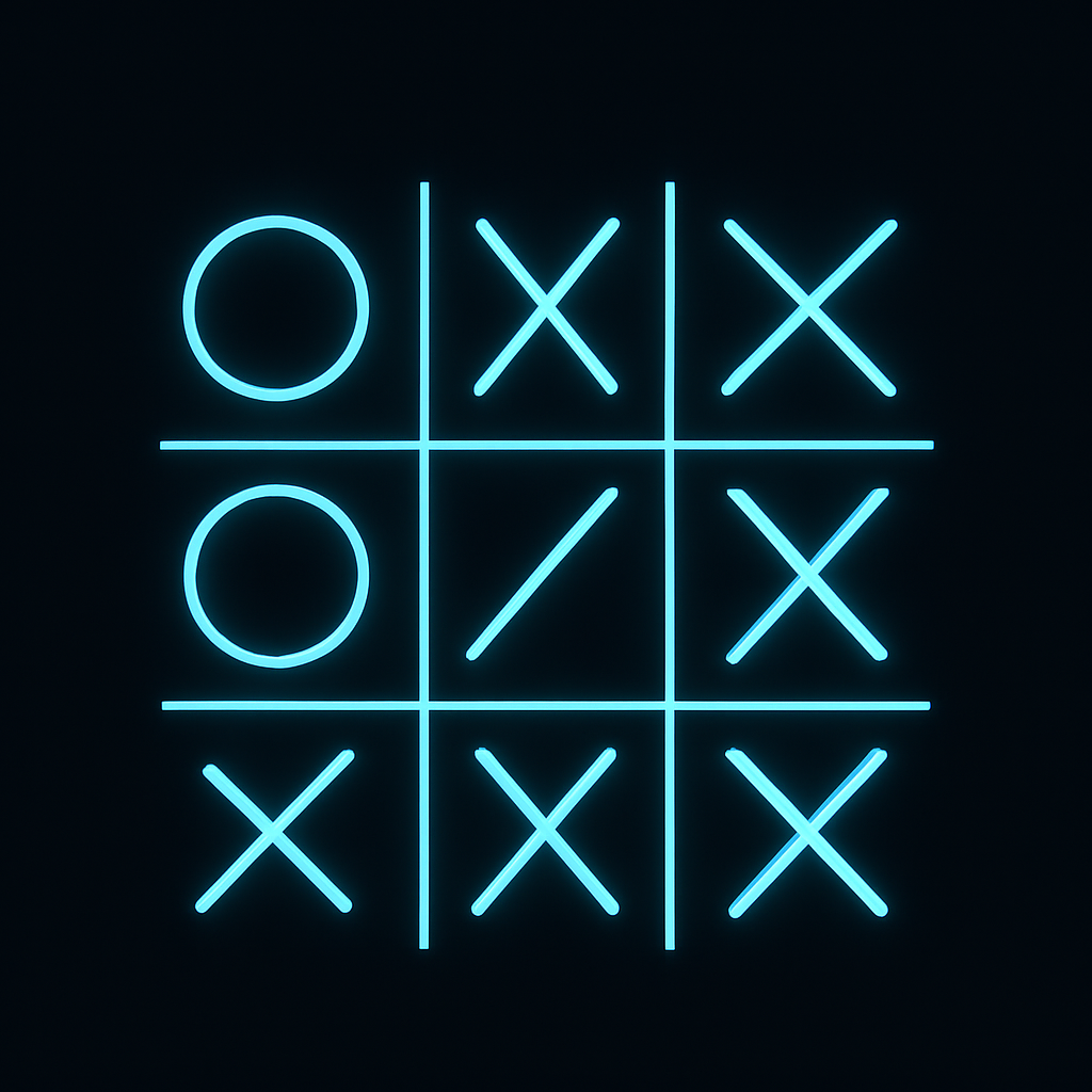 Tic Tac Toe browser game logo